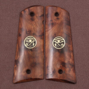 Kırıkkale Kırıkkale Compatible Walnut Grips Diamond Gun Grips USA-1461