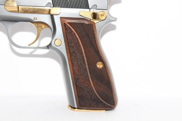 Browning Hi Power MK I II III – Springfield Sa-35 Special Walnut Grips Gun Grips USA-1786