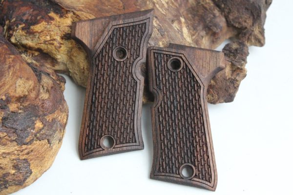 Beretta Compact 92F, 92FS, 92-96 Series Walnut Wood Grips Gun Grips USA-1789