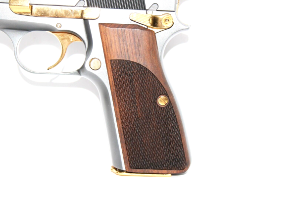 Browning Hi Power MK I II III – Springfield Sa-35 Special Walnut Grips Gun Grips USA-1794