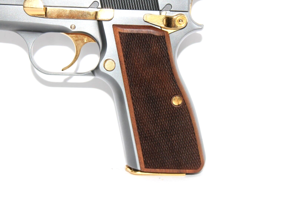 Browning Hi Power MK I II III – Springfield Sa-35 Special Walnut Grips Gun Grips USA-1798