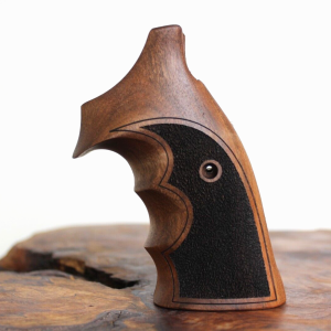 Colt Python (Pre 2020) Compatible Walnut Grips Double-Checkering Gun Grips USA-777