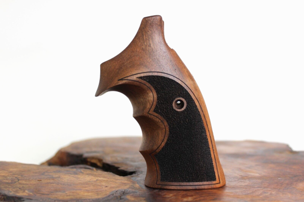 Smith Wesson K/L – Frame Open Back Square Butt Walnut Wood Grips Gun Grips USA-1805