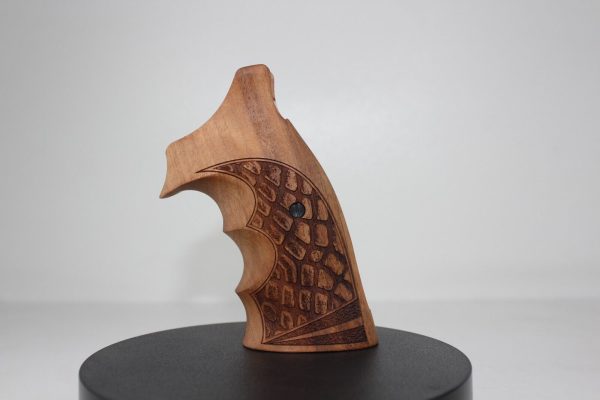 Smith Wesson K/L – Frame Open Back Square Butt Walnut Wood Grips Gun Grips USA-1833