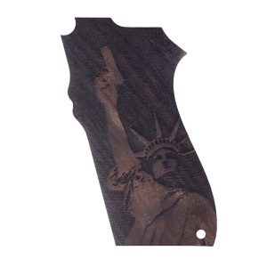 Browning MK3 Compatible Walnut Customizable Grips Diamond Gun Grips USA-635