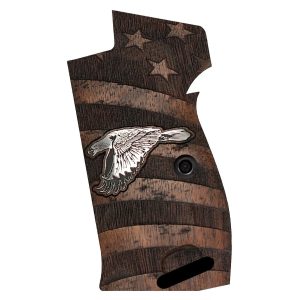 Beretta 92FS, 92A1, 92G, 92D, 96, M9 Compatible Walnut Grips Mayan Gun Grips USA-241