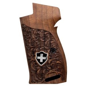 LLama 1911 Style Compatible Walnut Grips Dragon Skin Gun Grips USA-1083