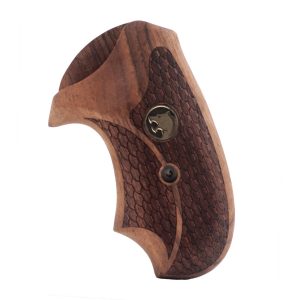 Unique BCF 66 (Açık Fransız Onlusu) Compatible Walnut Grips Diamond Gun Grips USA-549