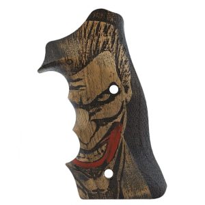 LLama Max I – IX – IXA Compatible Walnut Grips Diamond Gun Grips USA-1078