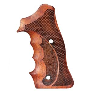 CZ 45 Compatible Walnut Grips Double-Checkering Gun Grips USA-1261