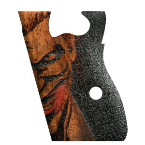 Browning MK3 Compatible Walnut Customizable Grips Diamond Gun Grips USA-635