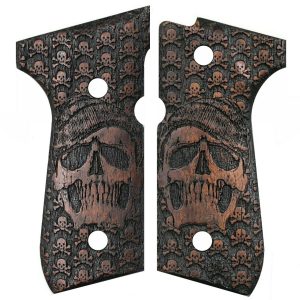 Kevin Zp98 Compatible Walnut Grips Diamond Gun Grips USA-1041