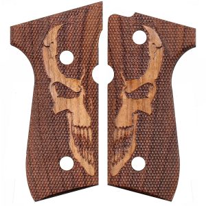 Beretta Mod 951 Compatible Walnut Grips Double-Checkering Gun Grips USA-297