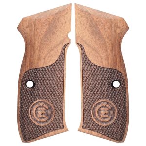 Browning MK3 Compatible Walnut Grips Diamond Gun Grips USA-1422