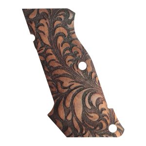 Smith Wesson 6906 Compatible Walnut Customizable Grips Framed Gun Grips USA-162