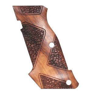 Smith Wesson K/L/X – Frame Round Butt Compatible Walnut Grips Diamond Gun Grips USA-118