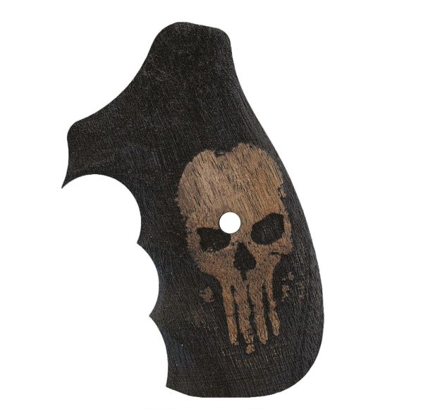 Grip For S&W K – L – X .38 .357 Frame Closed Back Round Butt Gun Grips USA-2365