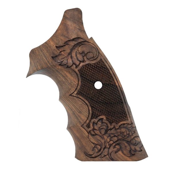 Grip For S&W K – L .38 .357 Frame Open Back Square Butt Gun Grips USA-2393