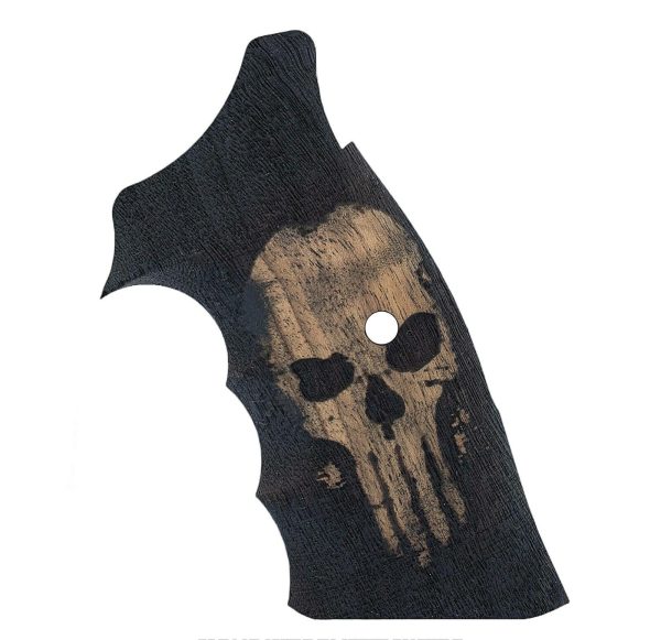 Grip For S&W K – L .38 .357 Frame Open Back Square Butt Gun Grips USA-2405