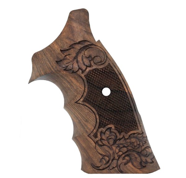 Grip S&W K – L – X .38 .357 Frame Open Back Round Butt Gun Grips USA-2433