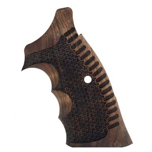 Smith Wesson K/L/X – Frame Round Butt Compatible Walnut Grip Gun Grips USA-98