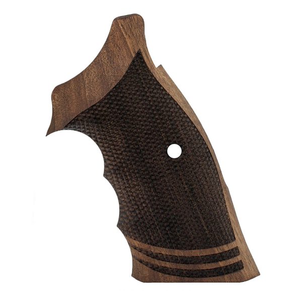 thumbnail image 2 of Waffenkoffer Pistole S & W K/L/X - Frame Round Butt Walnut Grips... 2 of 10