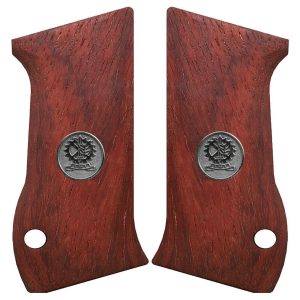 Zastava EZ9 / E40 Compatible Walnut Grips Diamond Gun Grips USA-1057