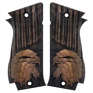 Star SUPER B Compatible Walnut Grips Diamond Gun Grips USA-1034