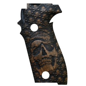 Smith Wesson N Frame Round Butt Compatible Walnut Grips Gun Grips USA-1640