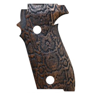 Smith Wesson CS45 Compatible Walnut Customizable Grips Framed Gun Grips USA-151