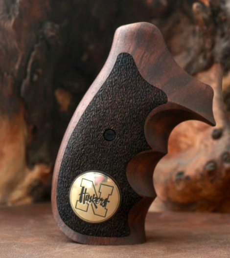 Smith Wesson K/L/X – Frame Round Butt Compatible Walnut Grips Gun Grips USA-1736